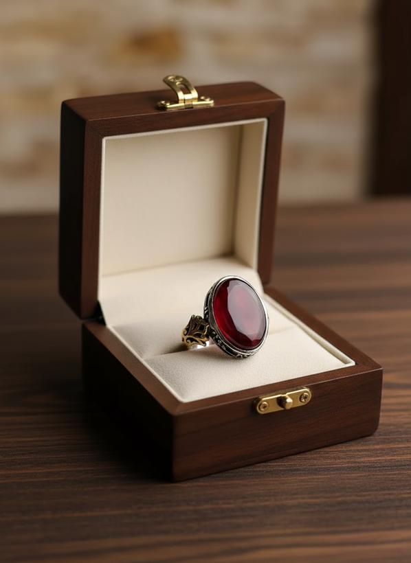 خرید انگشتر نقره مردانه با عیار ۹۲۵