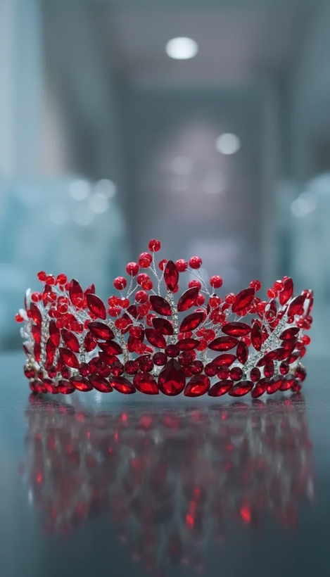 تاج عروس نقره ساب شده با کیفیت بالا