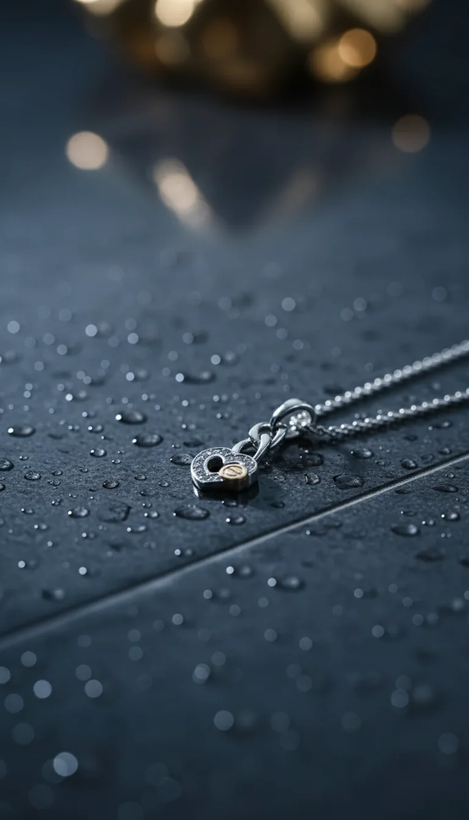 گردنبند مینیمال نقره زنانه ۹۲۵