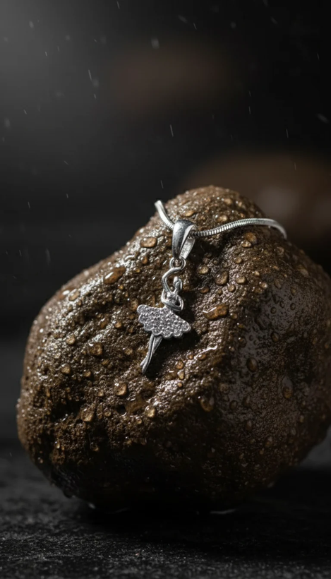 گردنبند مینیمال زنانه طرح دختر