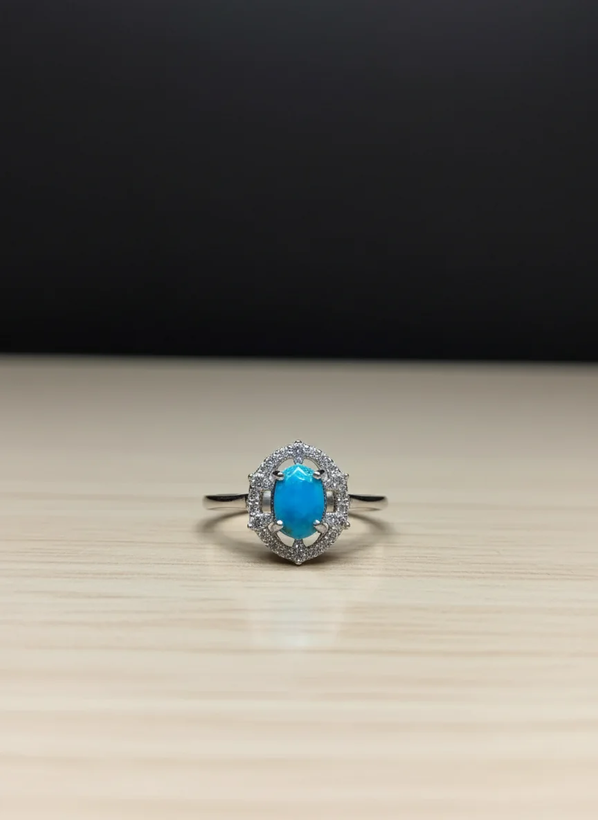 انگشتر نقره زنانه عیار ۹۲۵