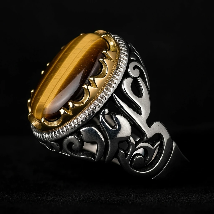 انگشتر مردانه تایگر