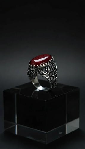 انگشتر مردانه نقره عیار 925