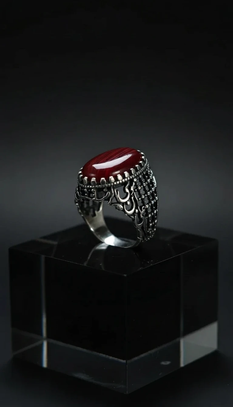 انگشتر مردانه نقره عیار 925