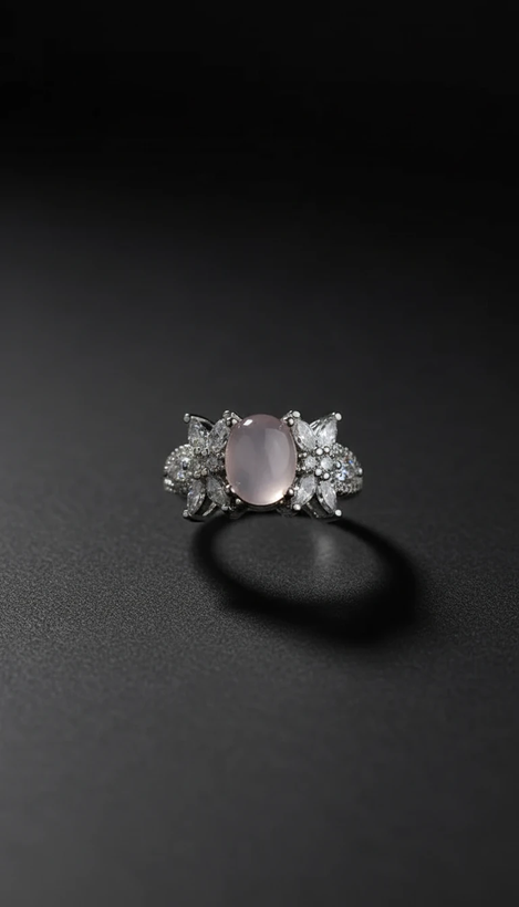 انگشتر عقیق کبود زنانه