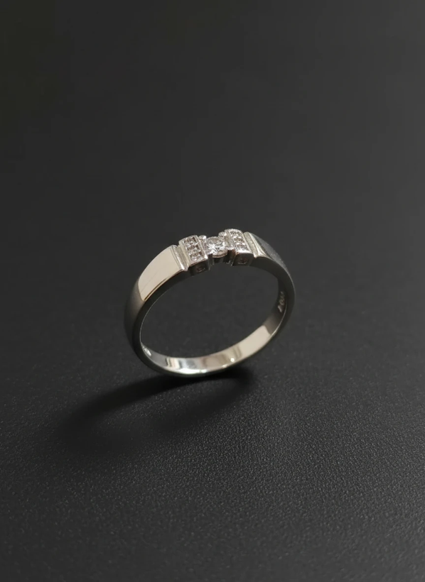 خرید حلقه نامزدی نقره عیار 925