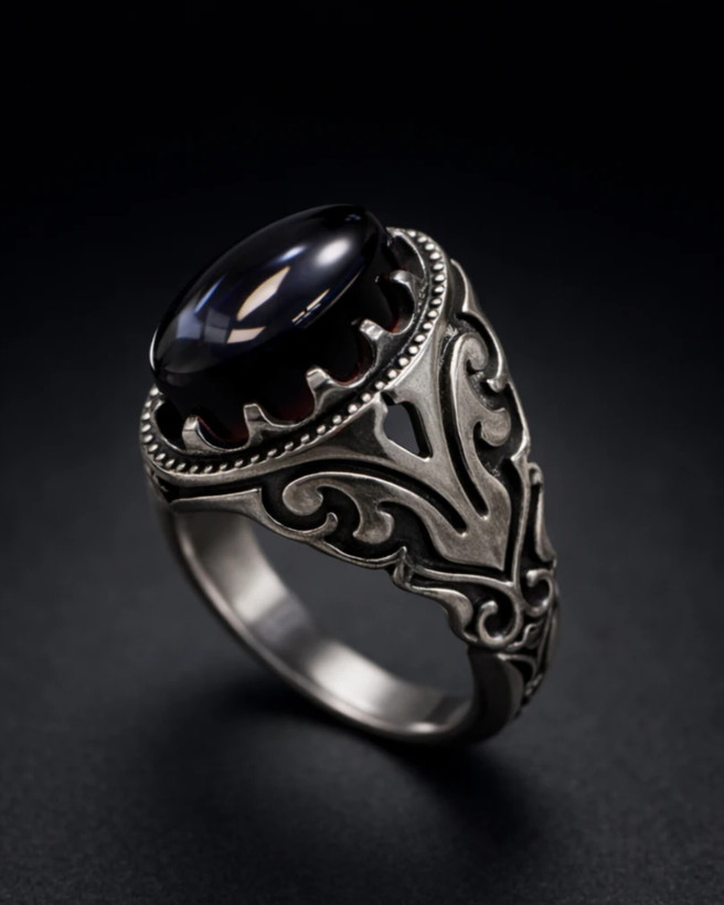 خرید انگشتر مردانه طرح فیلی