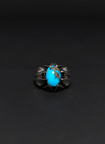 انگشتر مردانه فیروزه نیشابور