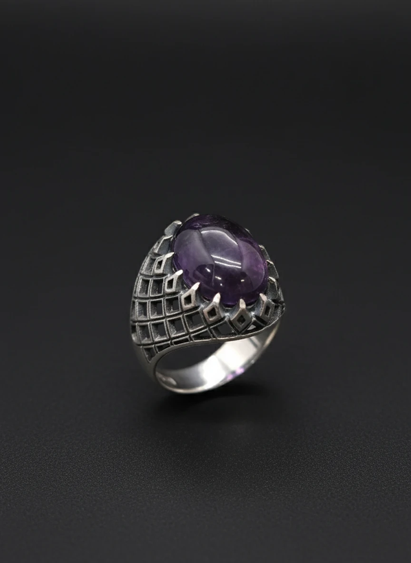 انگشتر آمیتیس مردانه