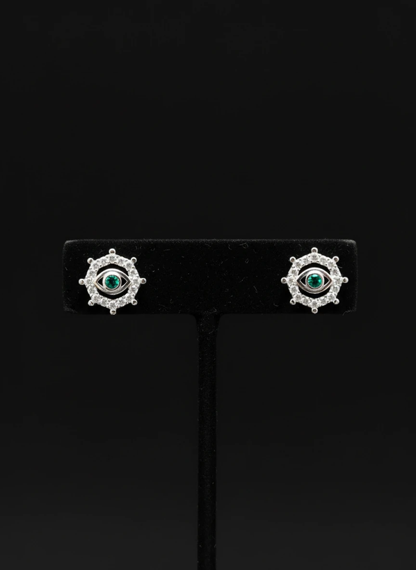 گوشواره نقره زنانه میخی