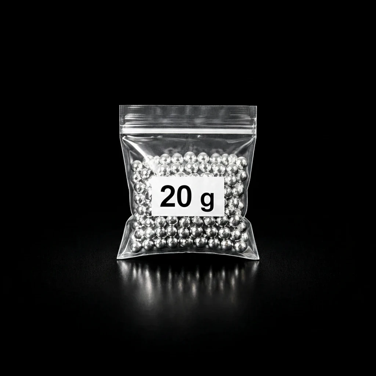 خرید ساچمه نقره پنبه اصل 20 گرم