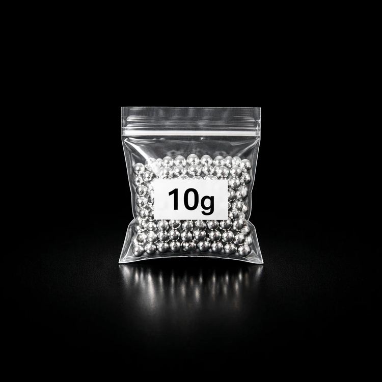 خرید ساچمه نقره پنبه اصل 10 گرم